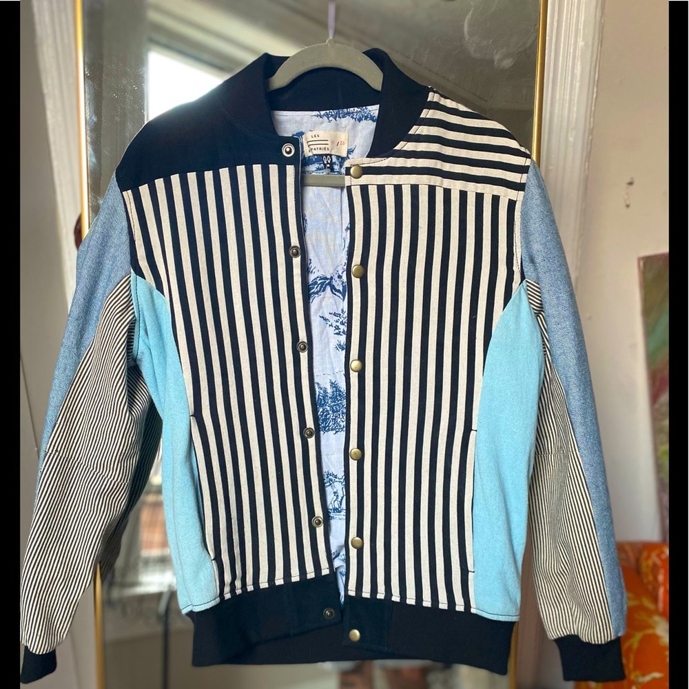 Vintage Pattern Bomber